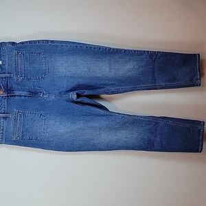 GAP Vintage Slim Sky‎ High Jeans Size 16R Medium Wash